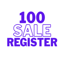 100 Sale Register Gum/Ring